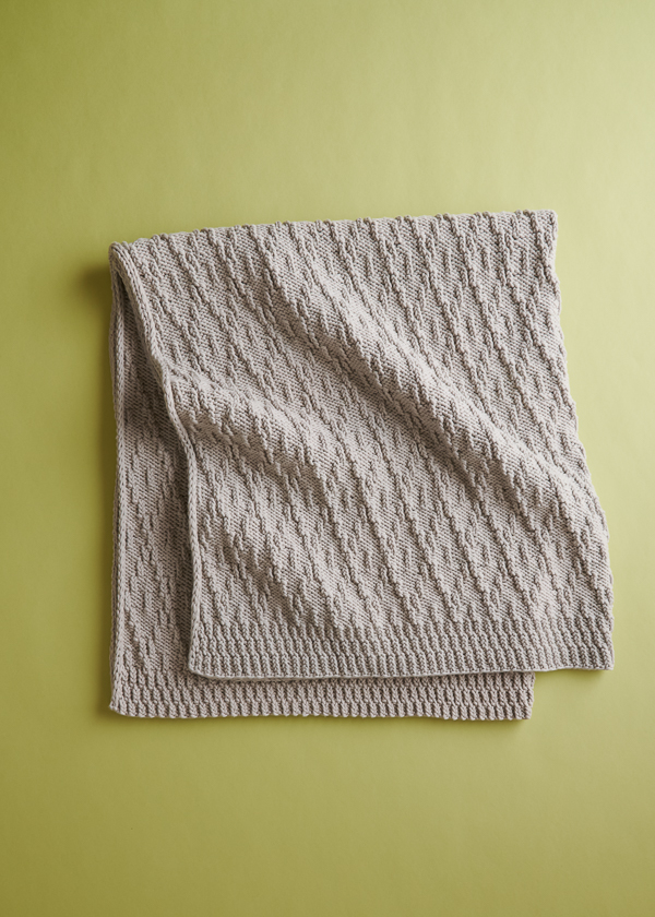 Diamond + Dot Blanket | Purl Soho