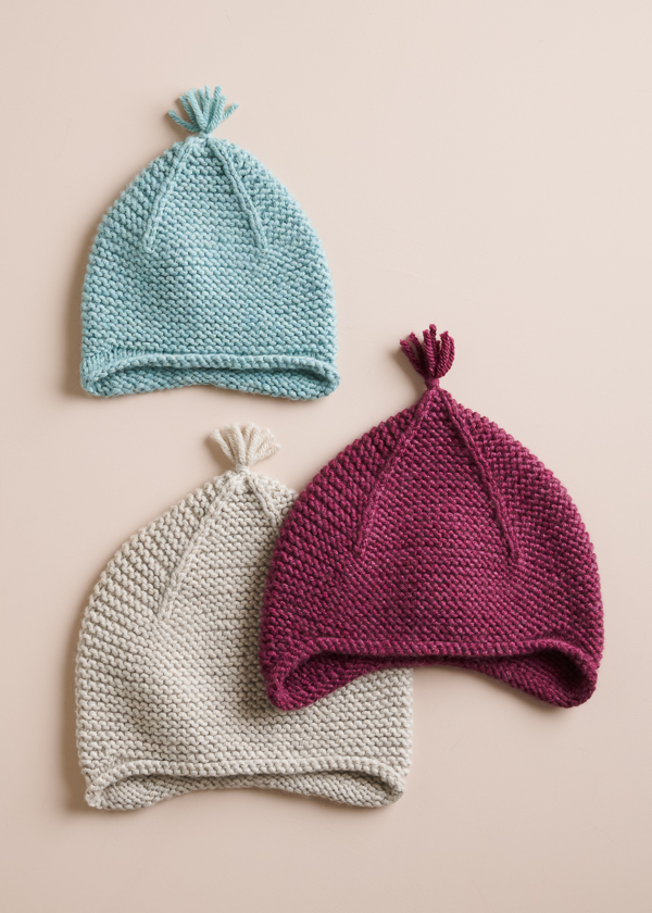 Garter Ear Flap Hat in Plenty | Purl Soho