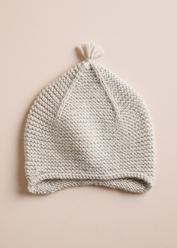 Garter Ear Flap Hat in Plenty | Purl Soho