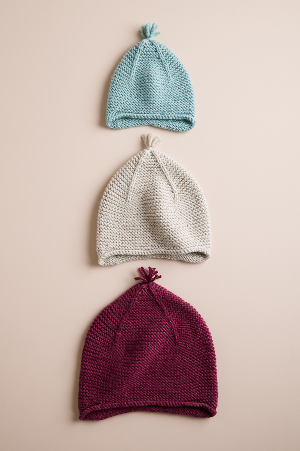 Garter Ear Flap Hat in Plenty | Purl Soho