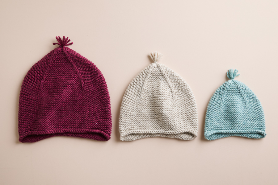Garter Ear Flap Hat in Plenty | Purl Soho