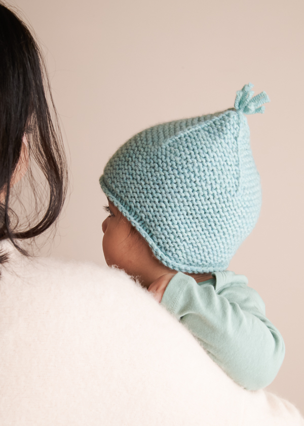 Garter Ear Flap Hat in Plenty | Purl Soho