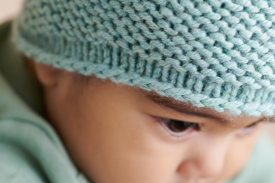 Garter Ear Flap Hat in Plenty | Purl Soho