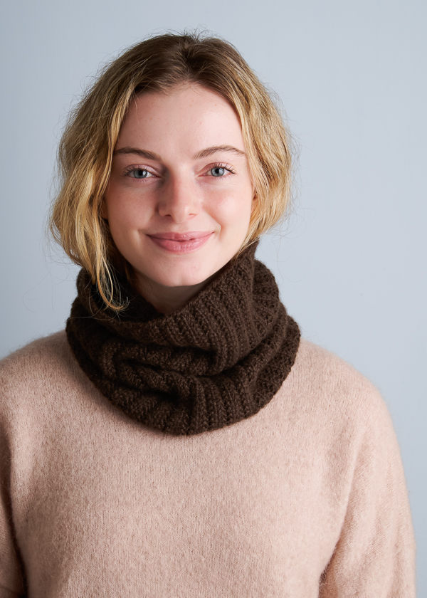 Mistake Rib Cowl In Simply Yak | Purl Soho