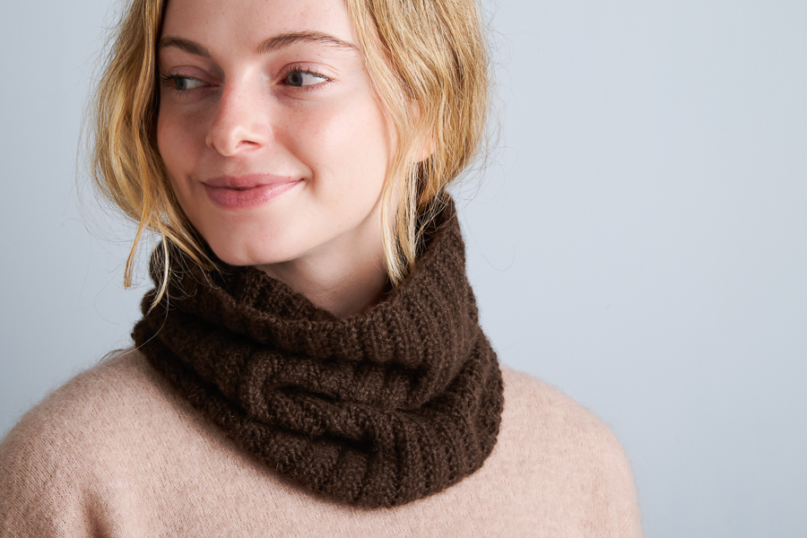 Mistake Rib Cowl In Simply Yak | Purl Soho