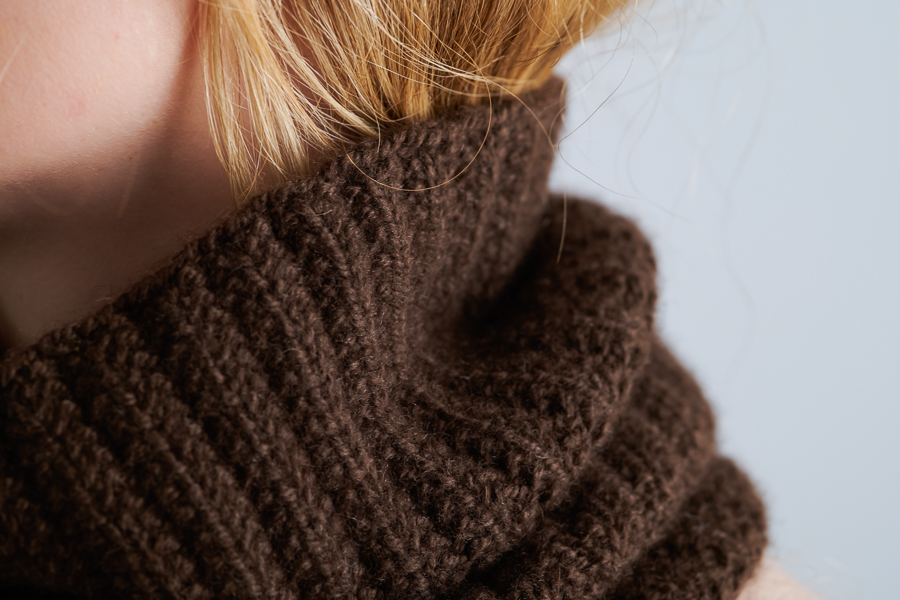 Mistake Rib Cowl In Simply Yak | Purl Soho