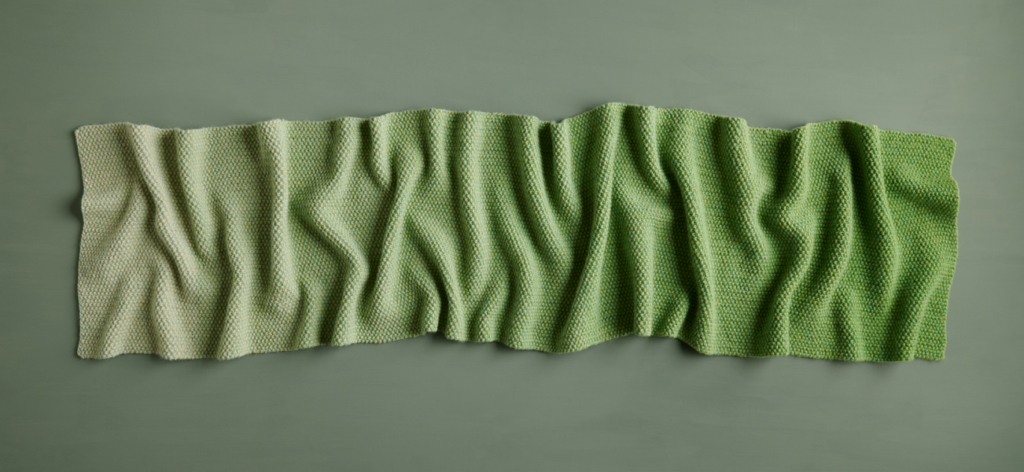 Nine-Note Seed Stitch Wrap in More New Colors | Purl Soho