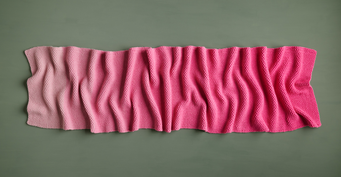 Nine-Note Seed Stitch Wrap in A New Color | Purl Soho