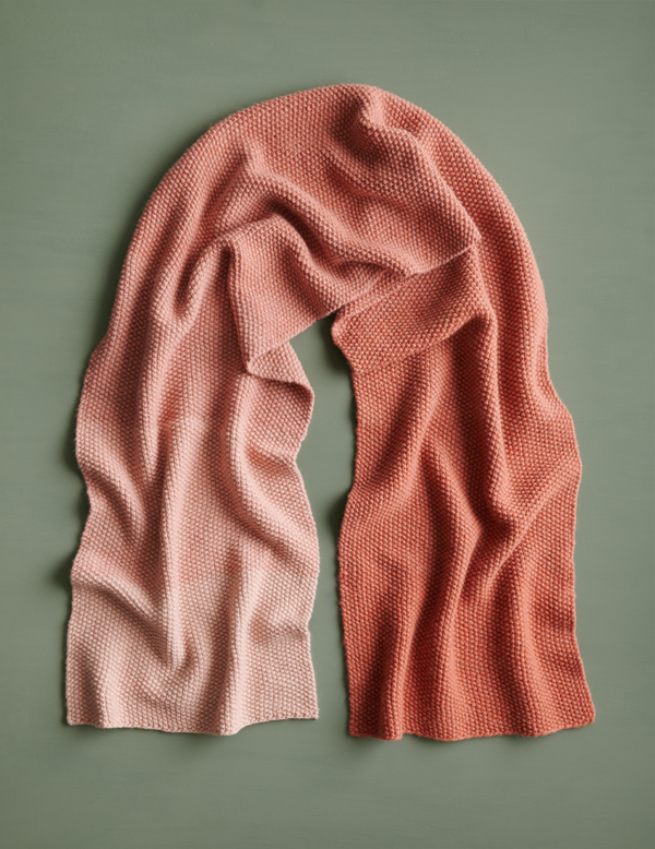 Nine-Note Seed Stitch Wrap in More New Colors | Purl Soho