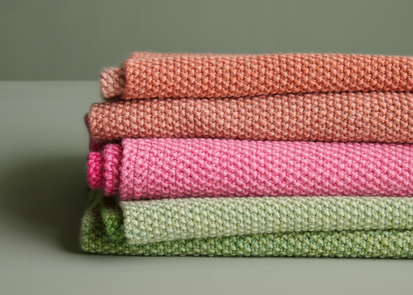 Nine-Note Seed Stitch Wrap | Purl Soho