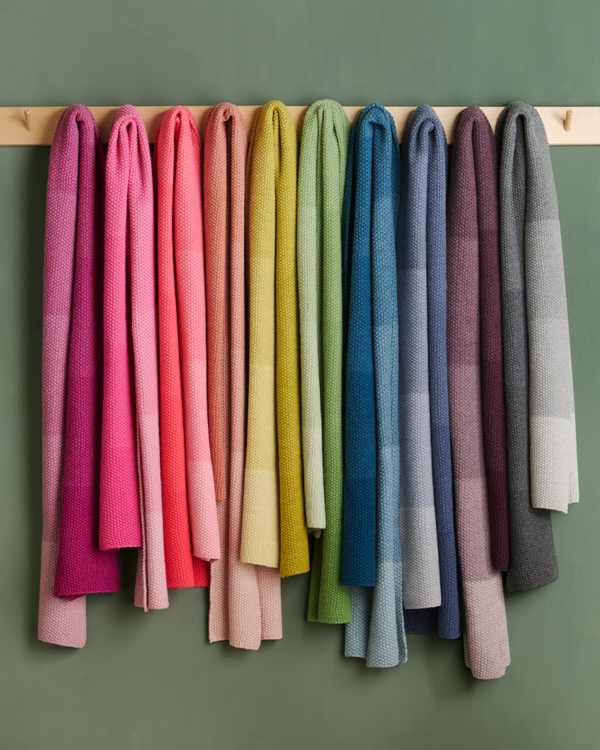 Nine-Note Seed Stitch Wrap in More New Colors | Purl Soho