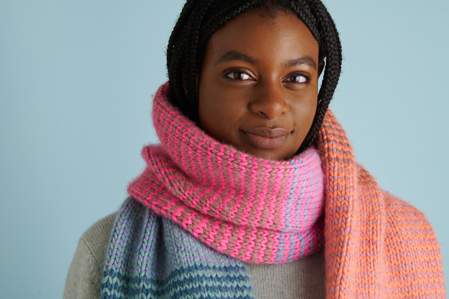 Stripey Tube Scarf In New Colors | Purl Soho