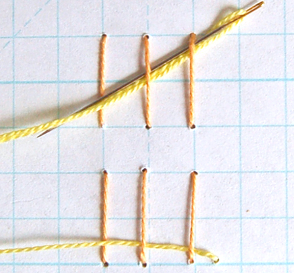 Embroidery: Two-Color Techniques | Purl Soho