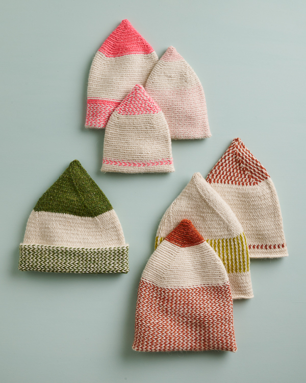 Elfin Hats In Linen Quill Worsted | Purl Soho