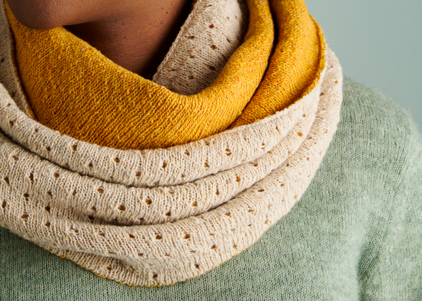 Eyelet Cowl | Purl Soho