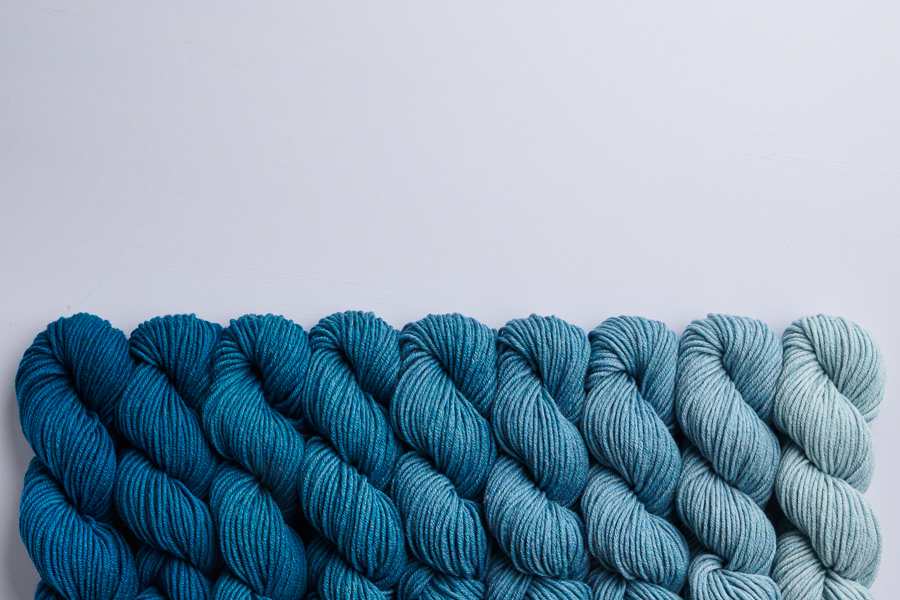 Nine-Note Seed Stitch Wrap in New Colors | Purl Soho