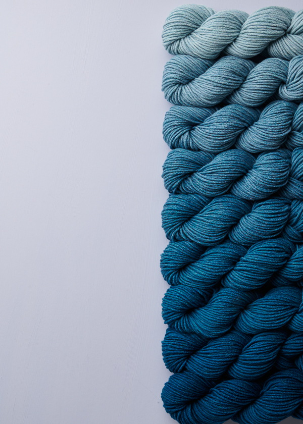 Nine-Note Seed Stitch Wrap in New Colors | Purl Soho