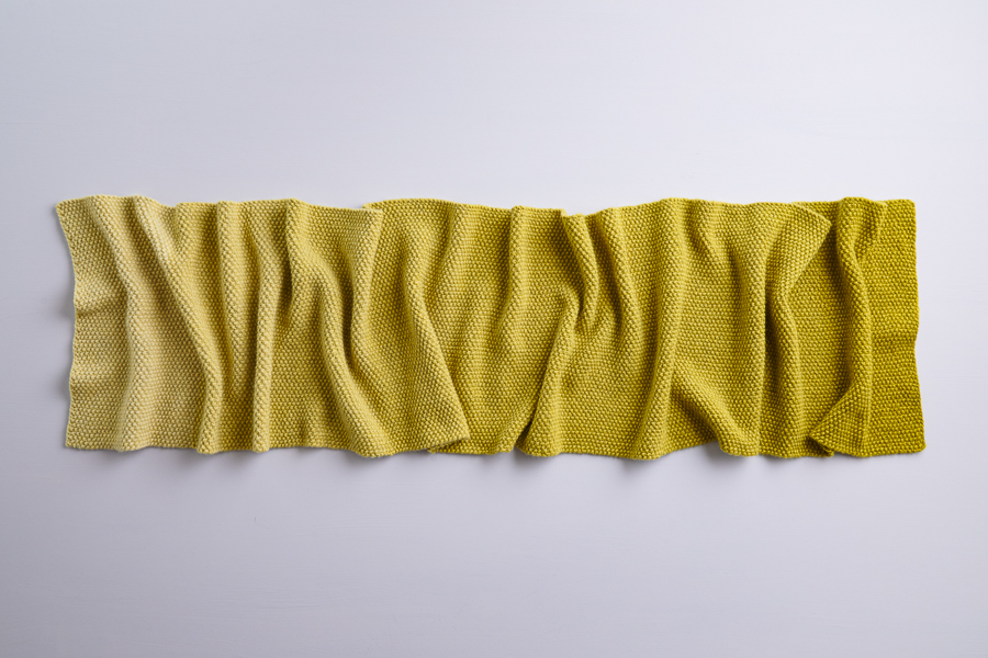 Nine-Note Seed Stitch Wrap in New Colors | Purl Soho