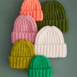 High Seas Hat free High Seas Hat knitting pattern in Purl Soho's Super Soft Merino yarn