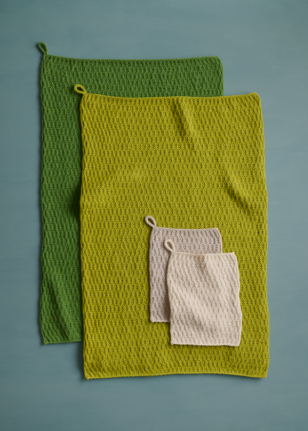 Linden Tree Washcloth + Hand Towel | Purl Soho