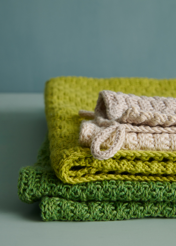 Linden Tree Washcloth + Hand Towel | Purl Soho