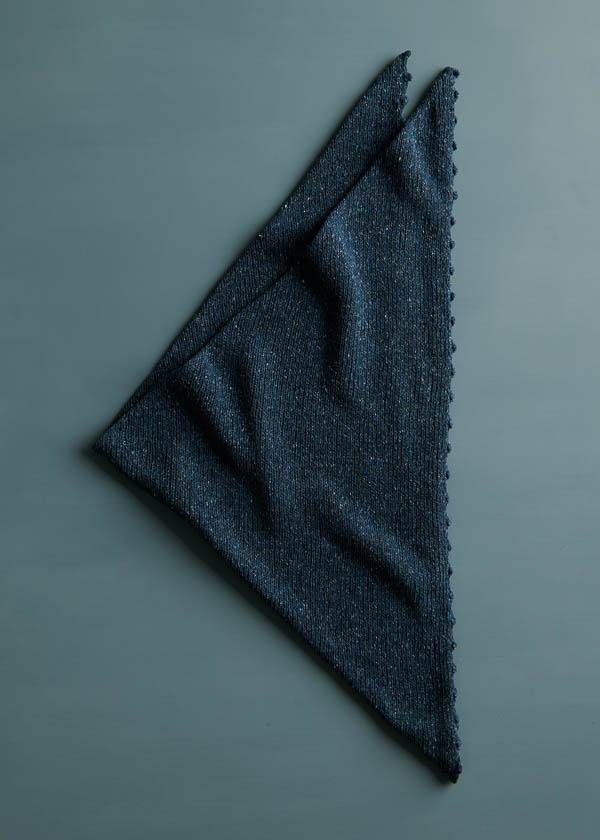 Bobble Edge Wrap | Purl Soho