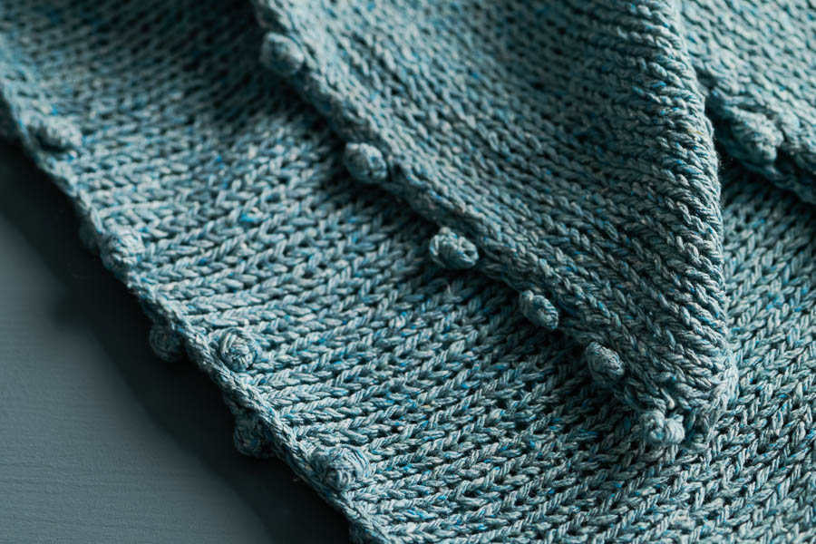 Bobble Edge Wrap | Purl Soho
