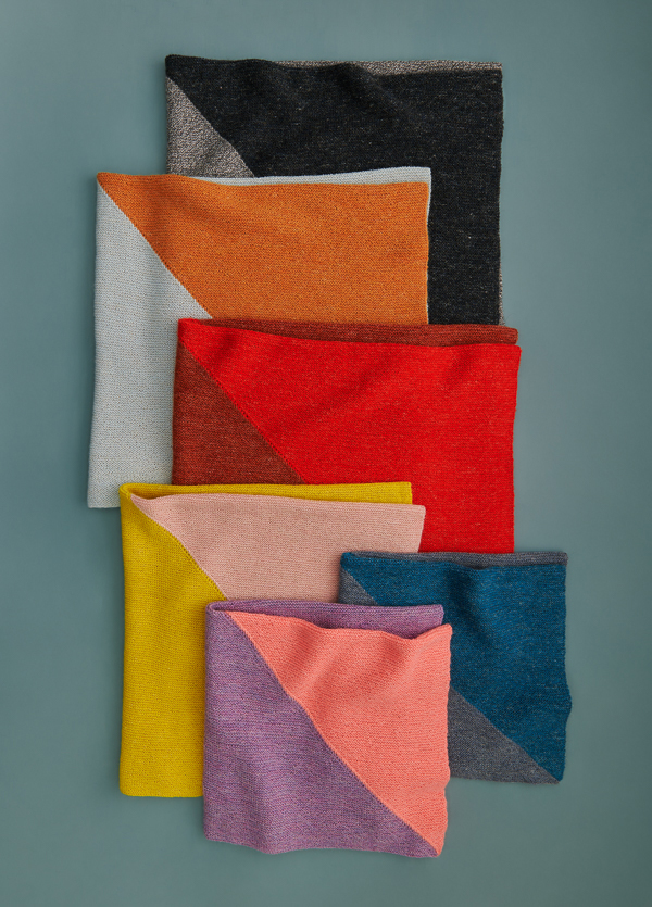 Half + Half Triangles Wrap in New Colors | Purl Soho