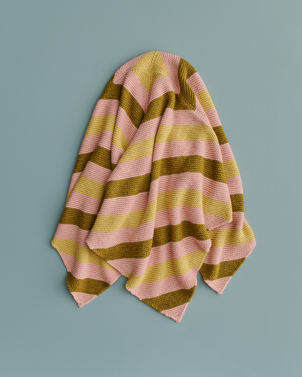 Knitter’s Choice Striped Blanket | Purl Soho