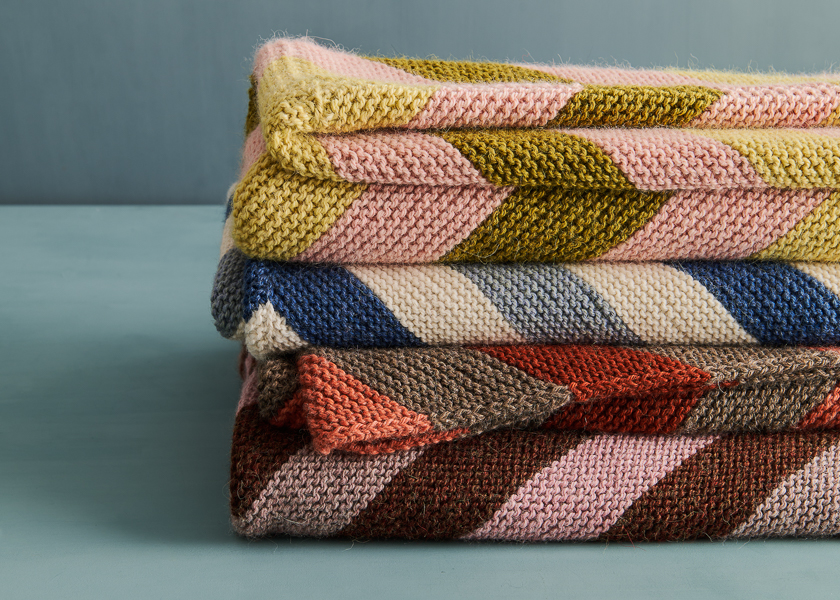 Knitter’s Choice Striped Blanket | Purl Soho