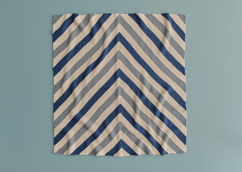 Knitter’s Choice Striped Blanket | Purl Soho