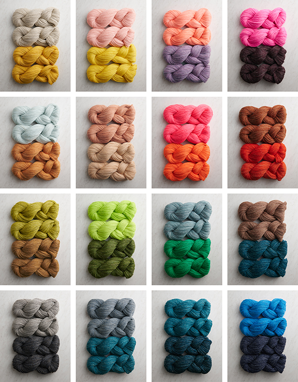 Half + Half Triangles Wrap in New Colors | Purl Soho