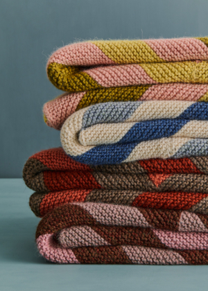 Knitter’s Choice Striped Blanket | Purl Soho