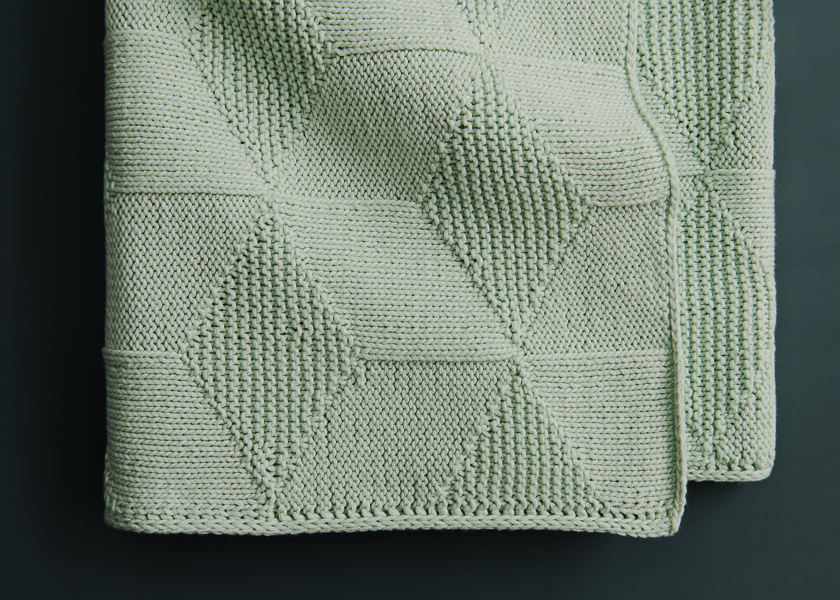 Tumbling Blocks Blanket | Purl Soho