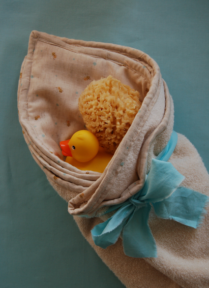 Cozy Hooded Baby Towel | Purl Soho