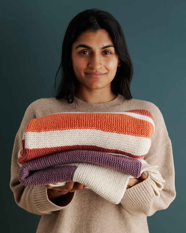 True Stripes Blanket | Purl Soho