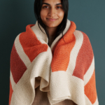 free True Stripes Blanket knitting pattern in Purl Soho's Plein Air yarn