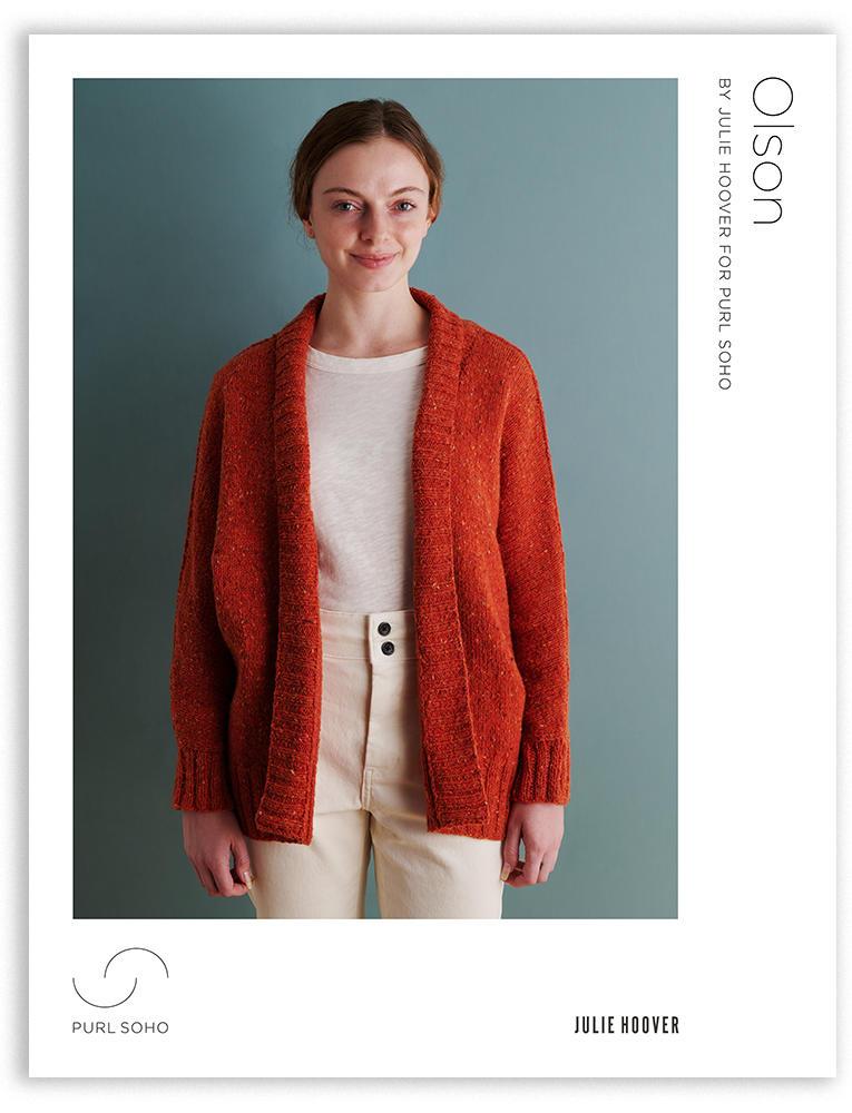 Julie Hoover For Purl Soho: Olson in Hedgerow | Purl Soho