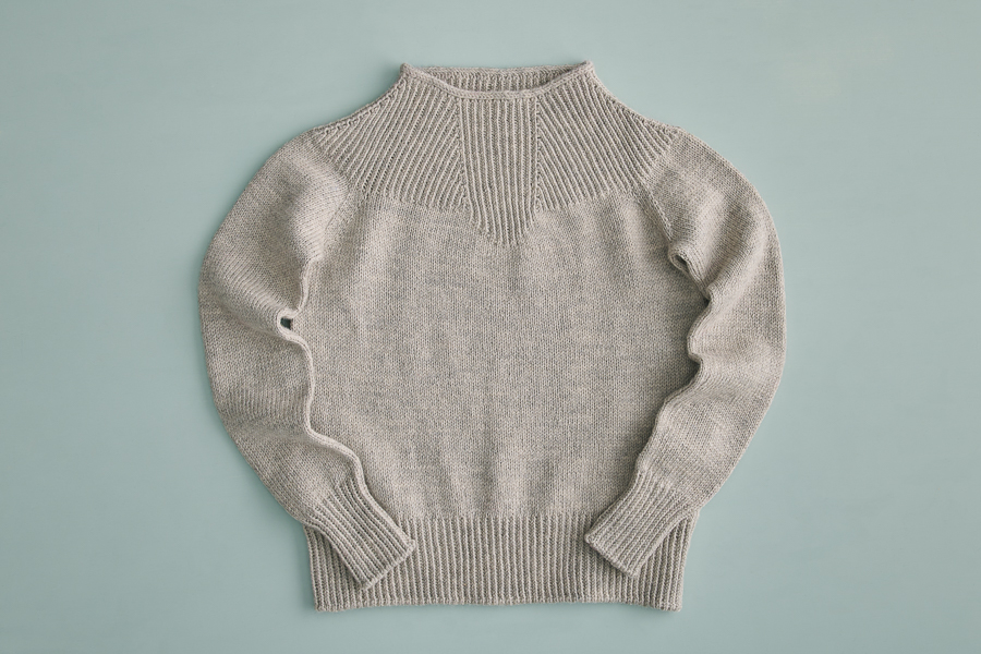 Faceted Yoke Pullover In Knitting Yarn DK | Purl Soho