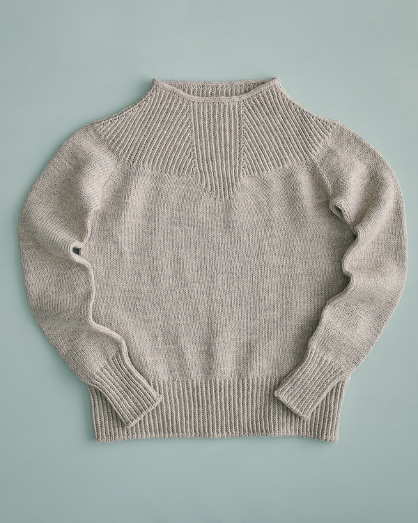 Faceted Yoke Pullover In Knitting Yarn DK | Purl Soho
