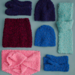 free knitting patterns in Purl Soho's Fiddlehead yarn