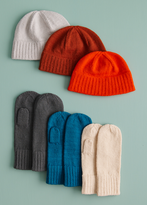 Classic Hat + Mittens In Wigeon | Purl Soho