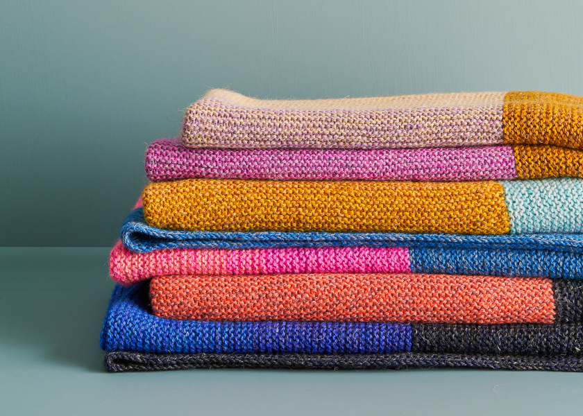 Color Wash Blanket in New Colors | Purl Soho