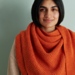 Screen Porch Shawl free Screen Porch Shawl knitting pattern in Purl Soho's Quartz yarn