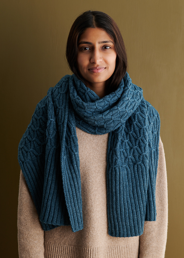 Smocking Stitch Wrap | Purl Soho