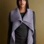 free Easy Breezy Vest knitting pattern in Purl Soho's Good Wool yarn