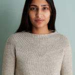 Faceted Yoke Pullover knitting pattern in Purl Soho's Knitting Yarn DK, merino wool DK-weight yarn