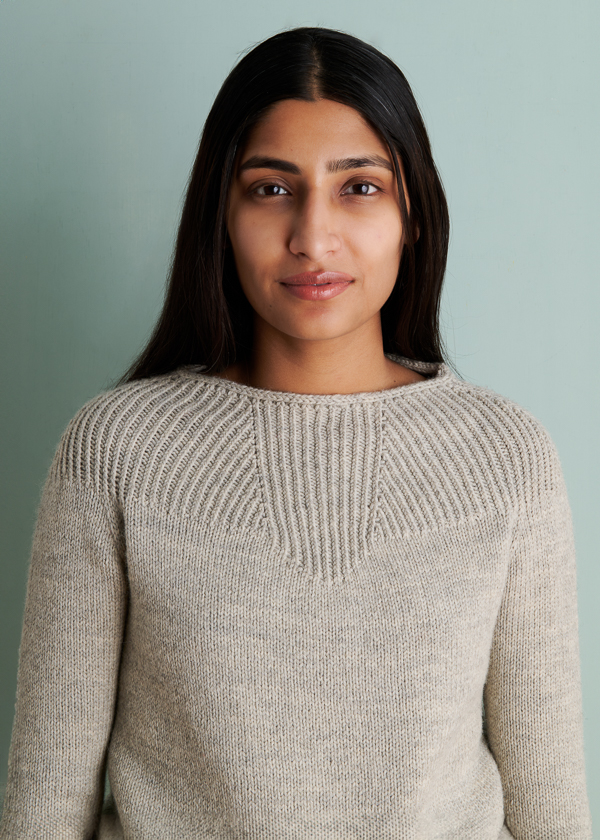 Faceted Yoke Pullover In Knitting Yarn DK | Purl Soho