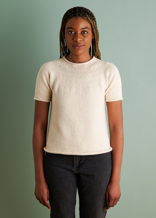 Top-Down Circular Yoke Pullover In New Yarns + Styles | Purl Soho
