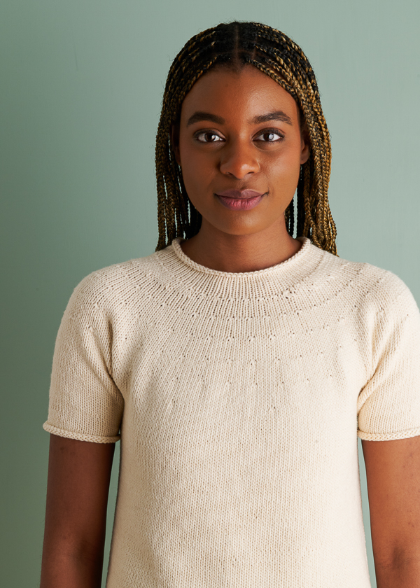 Top-Down Circular Yoke Pullover In New Yarns + Styles | Purl Soho
